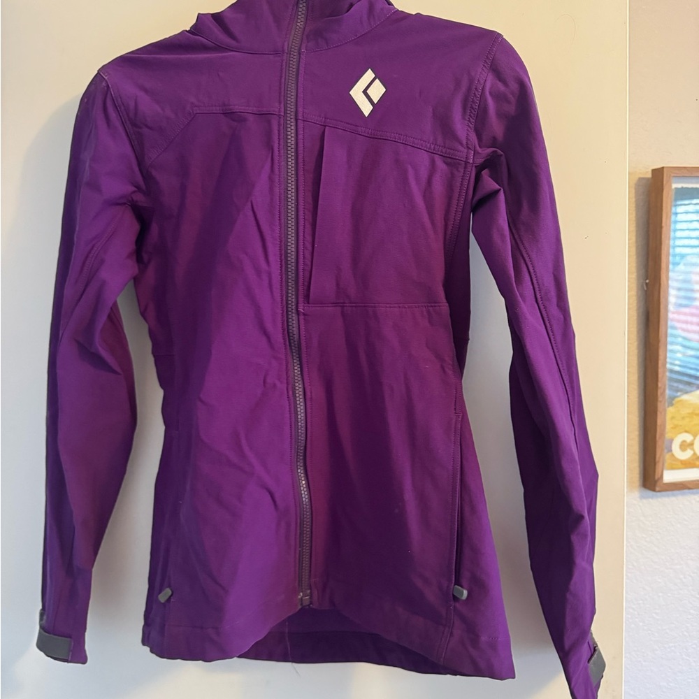 Black Diamond Women's Purple Ski Shell/ Windbreaker Waterproof Jacket